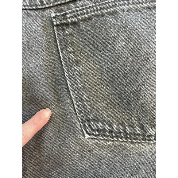 Vintage Rustler Jeans Mens 34x30 Black Regular Fit Cotton Denim Straight Leg - Picture 7 of 8